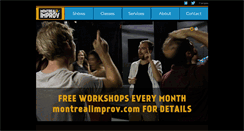 Desktop Screenshot of montrealimprov.com